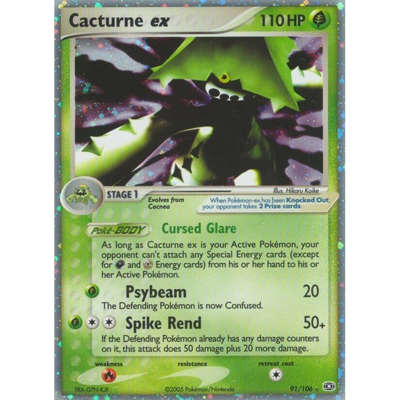 Cacturne ex (91/106) (EM)