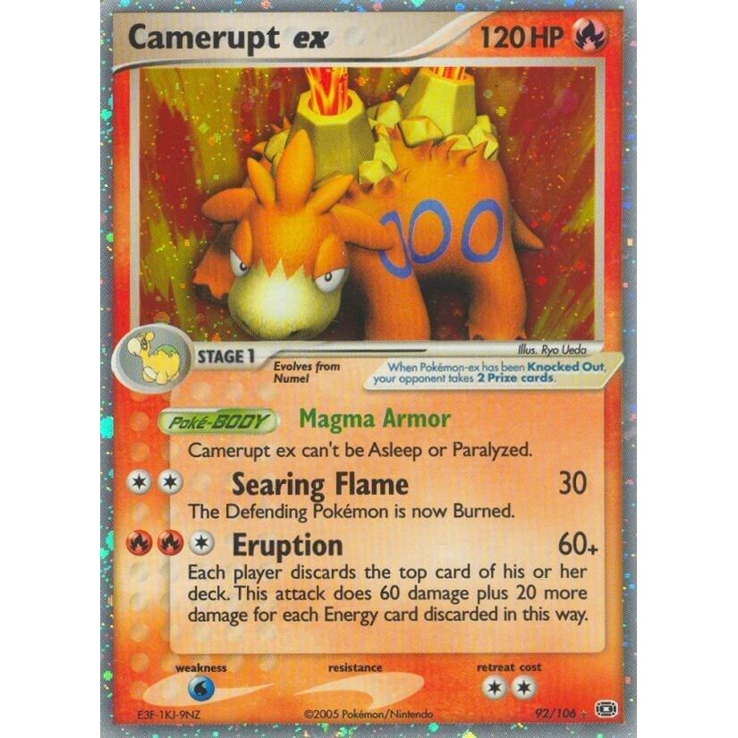 Camerupt ex (92/106) (EM)