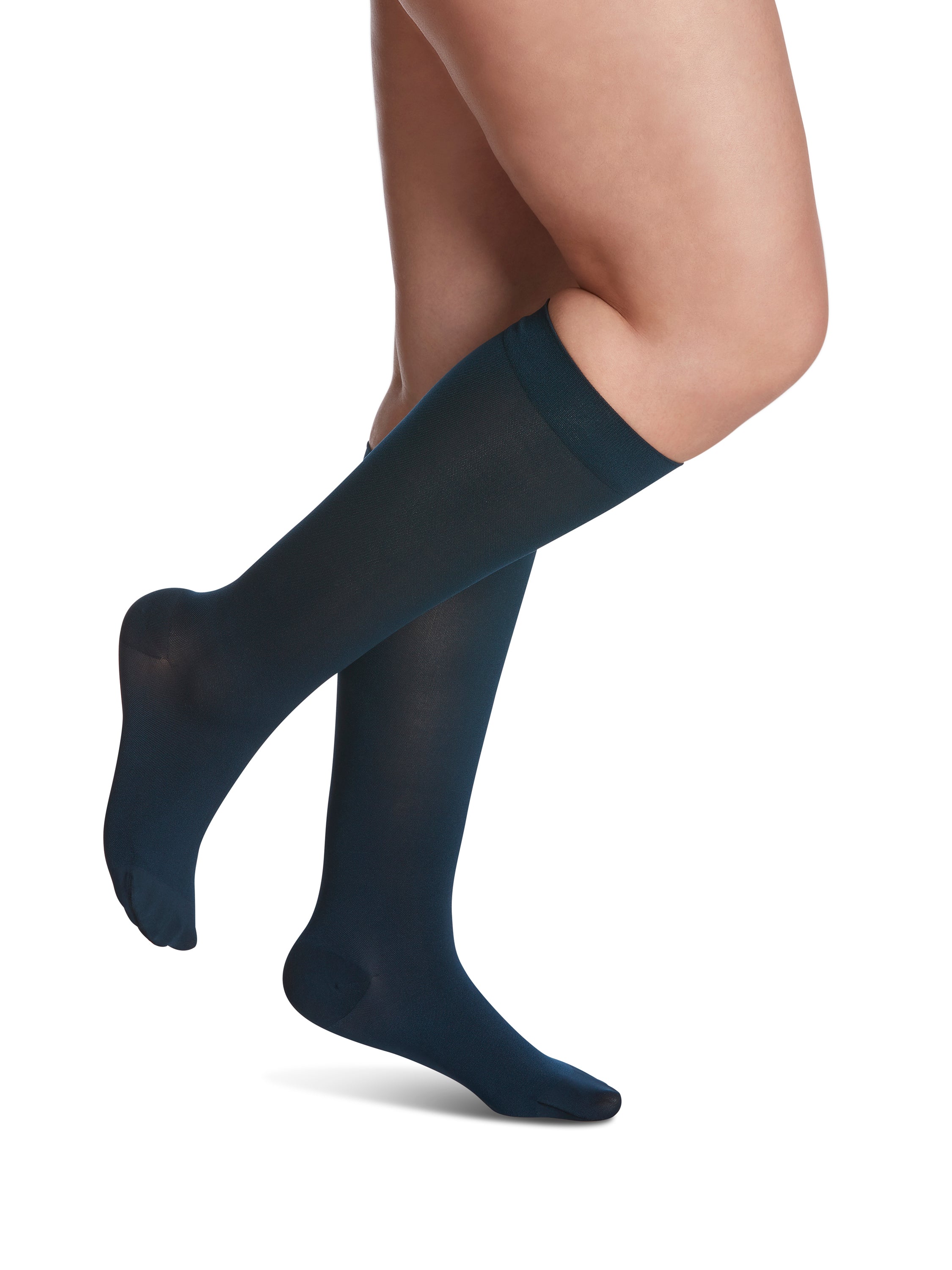 Sigvaris Women's Style Soft Opaque Calf 15-20mmHg Women's Closed Toe