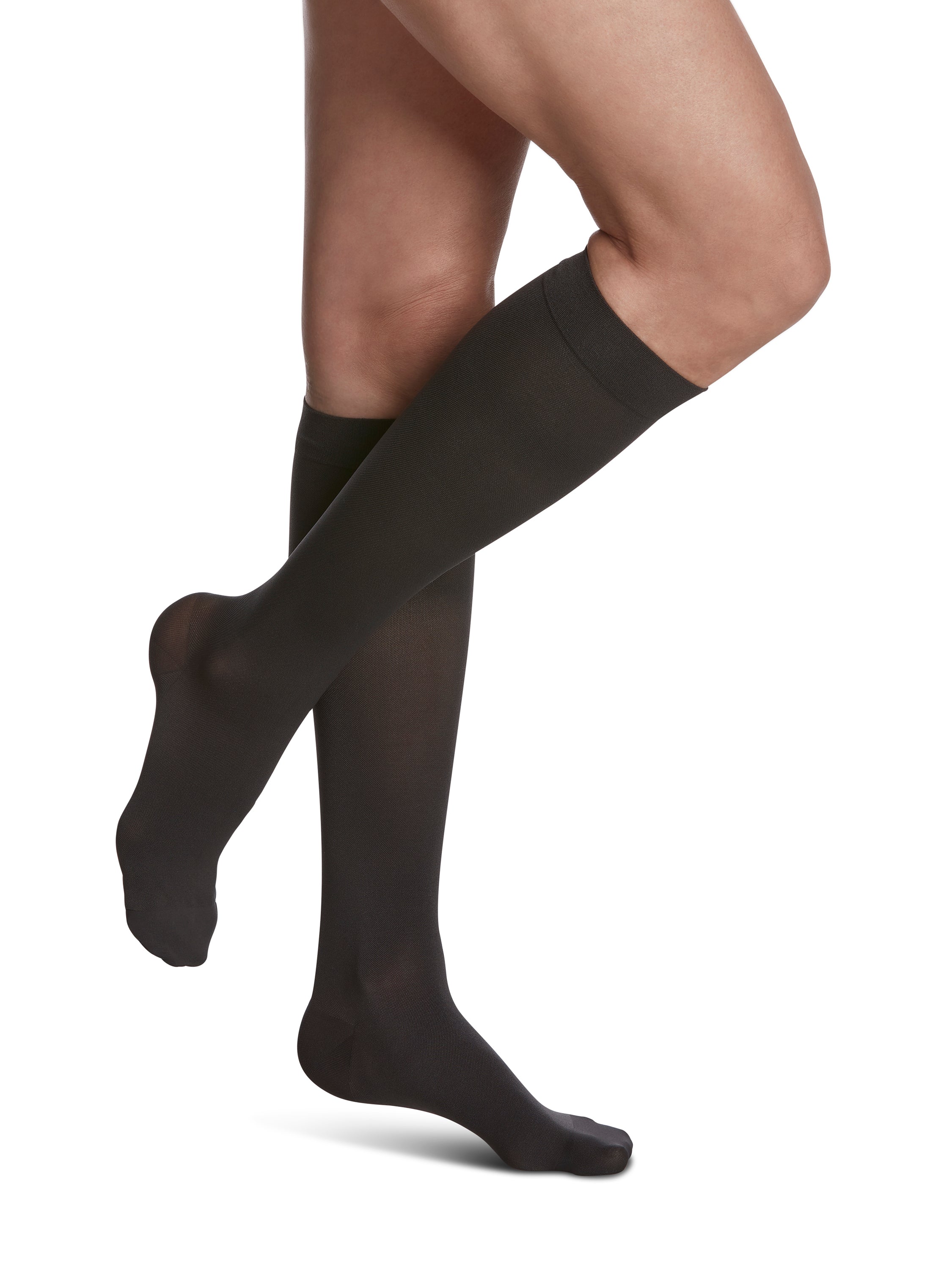 Sigvaris Women's Style Soft Opaque Calf 15-20mmHg Women's Closed Toe