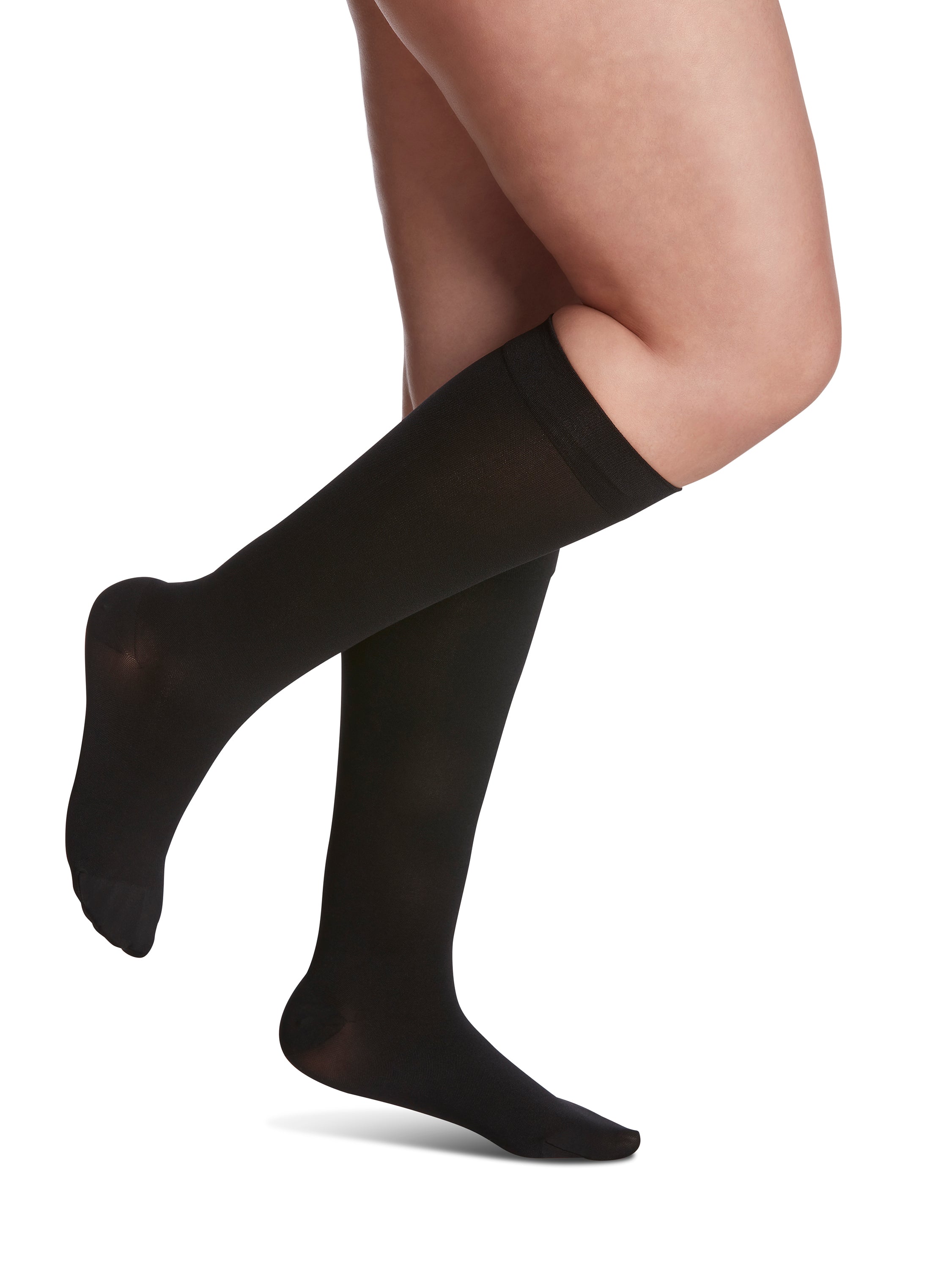 Sigvaris Women's Style Soft Opaque Calf 15-20mmHg Women's Closed Toe