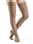 Sigvaris Women's Style Soft Opaque Thigh-High 15-20mmHg Women's Closed Toe