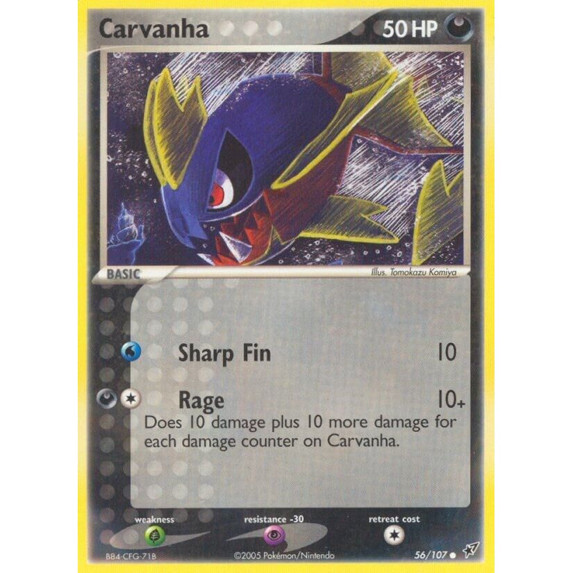 Carvanha (56/107) (DX)