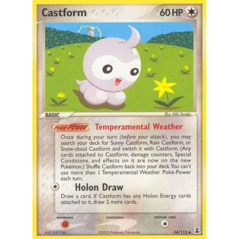 Castform (34/113) (DS)