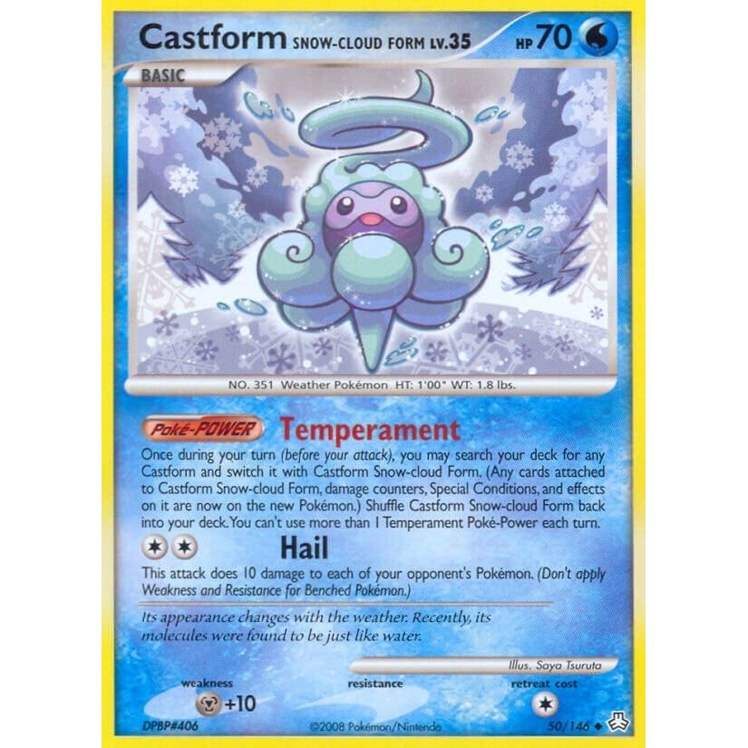 Castform Snow-Cloud Form (50/146) (LA)