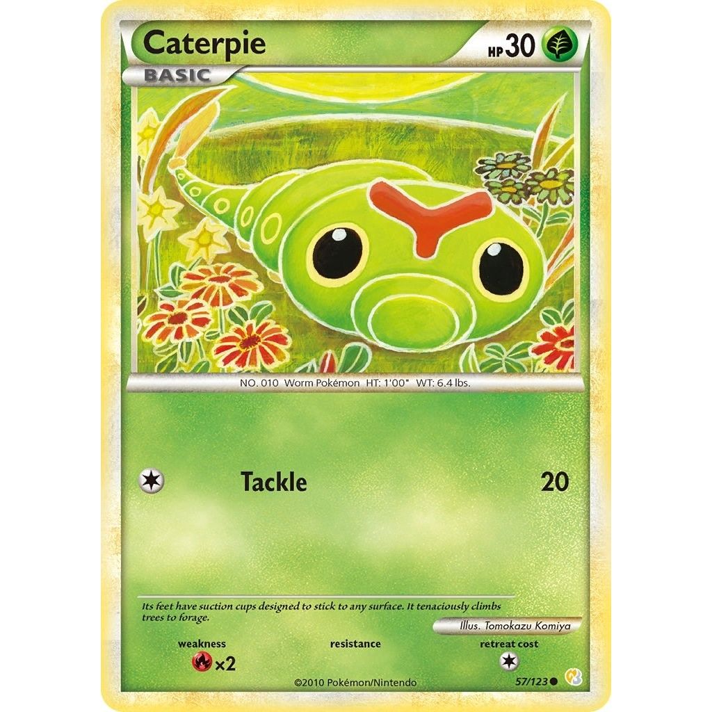 Caterpie (57/123) (HS)