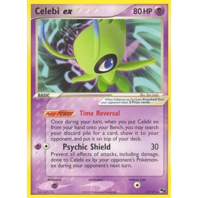 Celebi ex (Non-Holo) (017/017) (POP)
