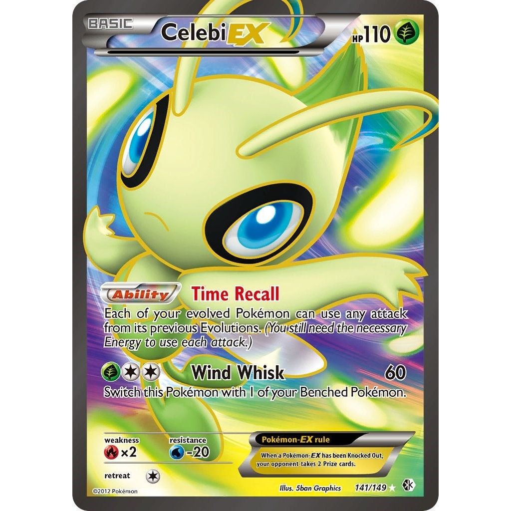 Celebi EX (141 Full Art) (141/149) (BCR)