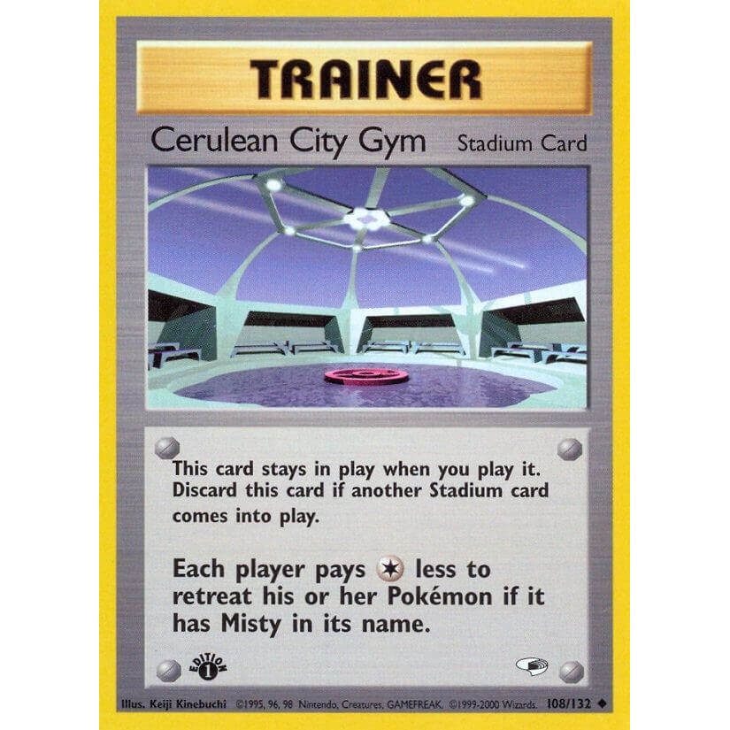 Cerulean City Gym (108/132) (G1)