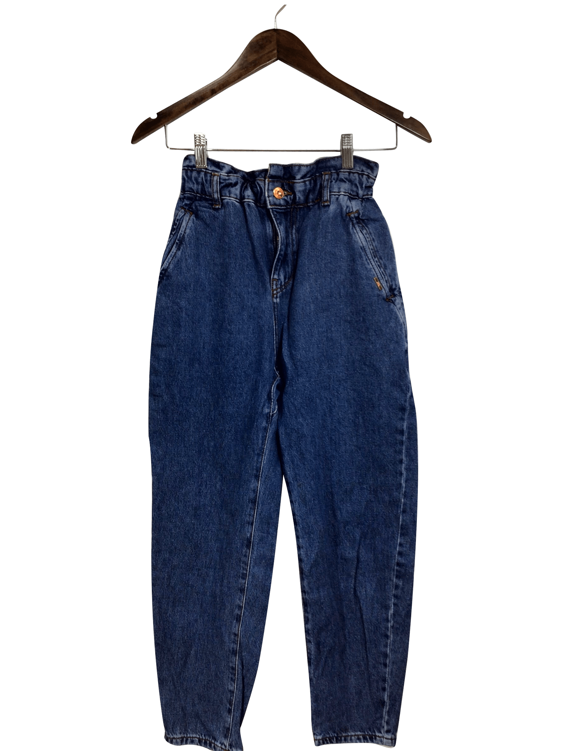 ZARA Regular fit Straight-legged Jeans in Blue - 0