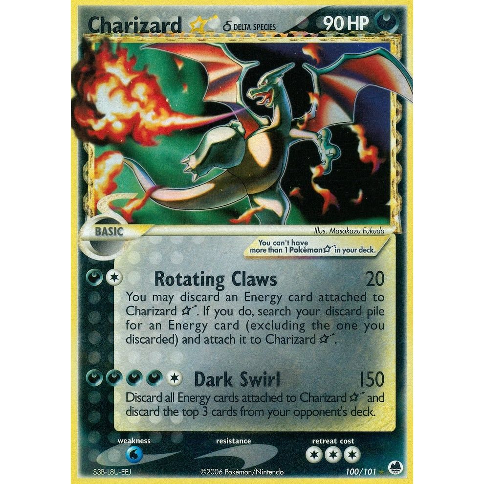 Charizard Star (Delta Species) (100/101) (DF)