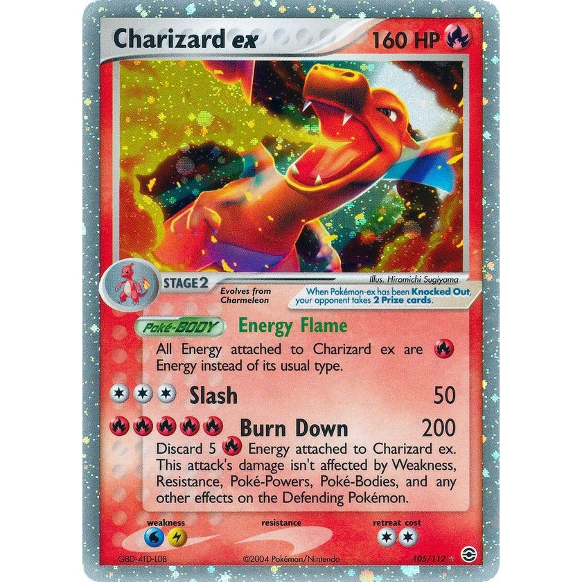 Charizard ex (105/112) (RG)