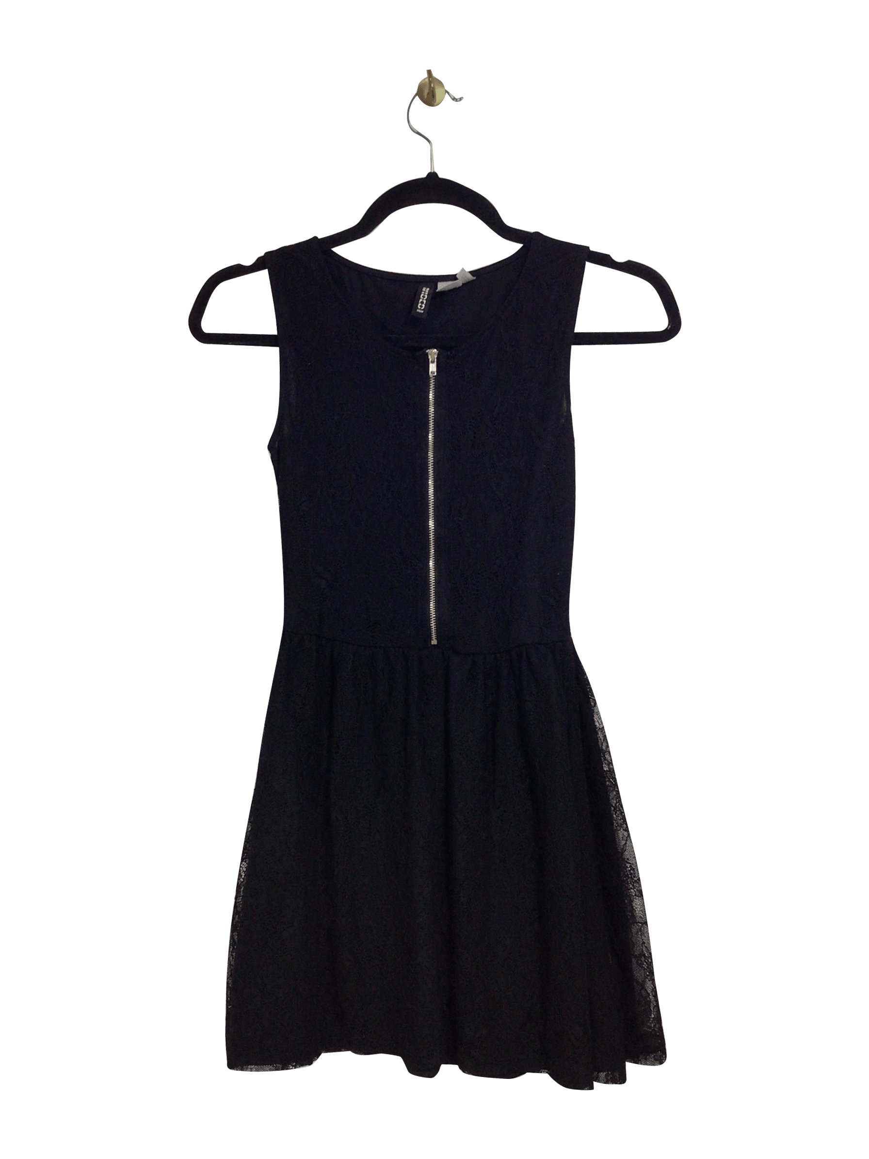 H&M Regular fit Shift Dress in Black - XS