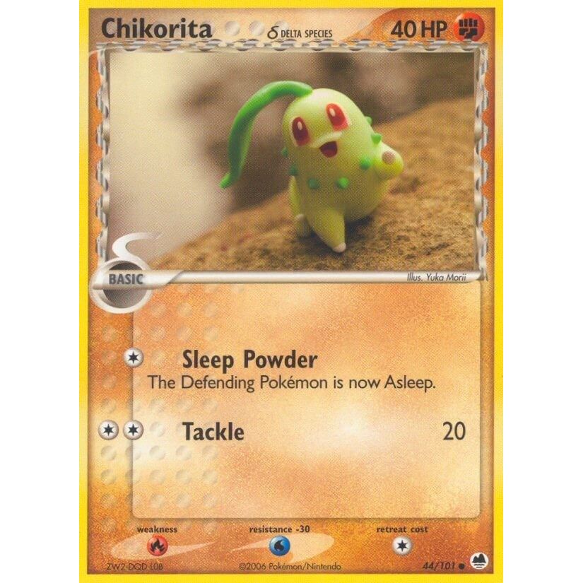 Chikorita (Delta Species) (44/101) (DF)