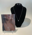 SILVER CANNABIS LEAF NECKLACE