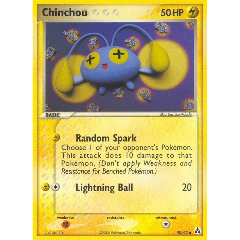 Chinchou (50/92) (LM)