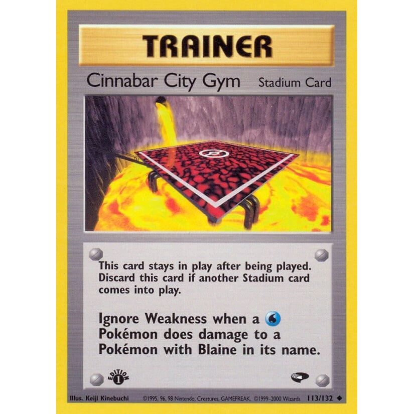 Cinnabar City Gym (113/132) (G2)
