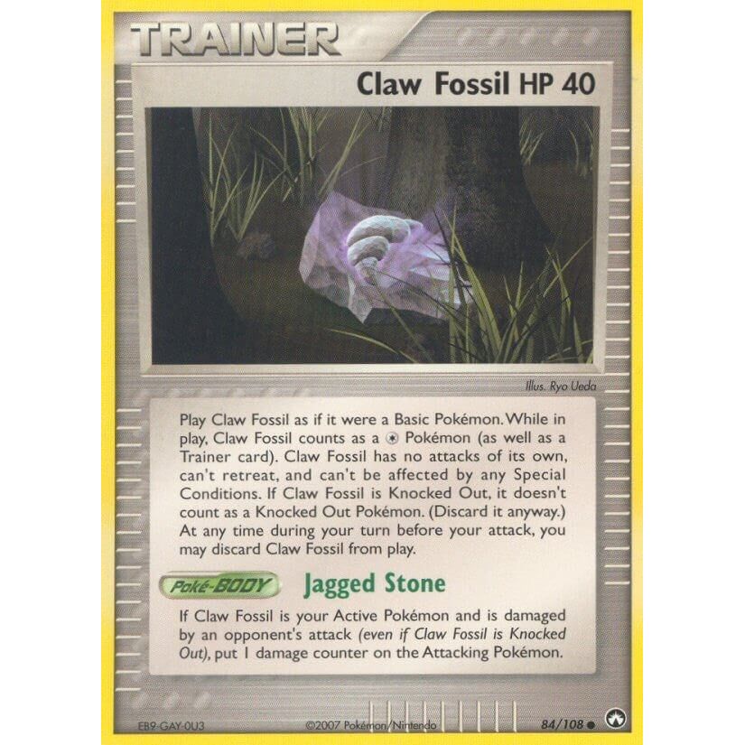 Claw Fossil (84/108) (PK)