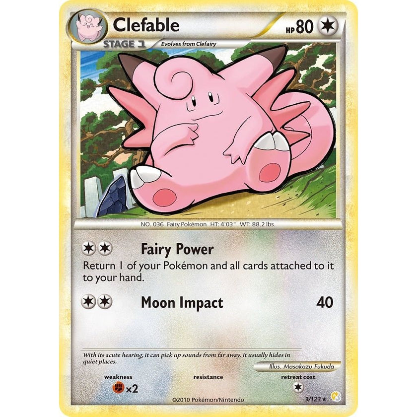 Clefable (3/123) (HS)