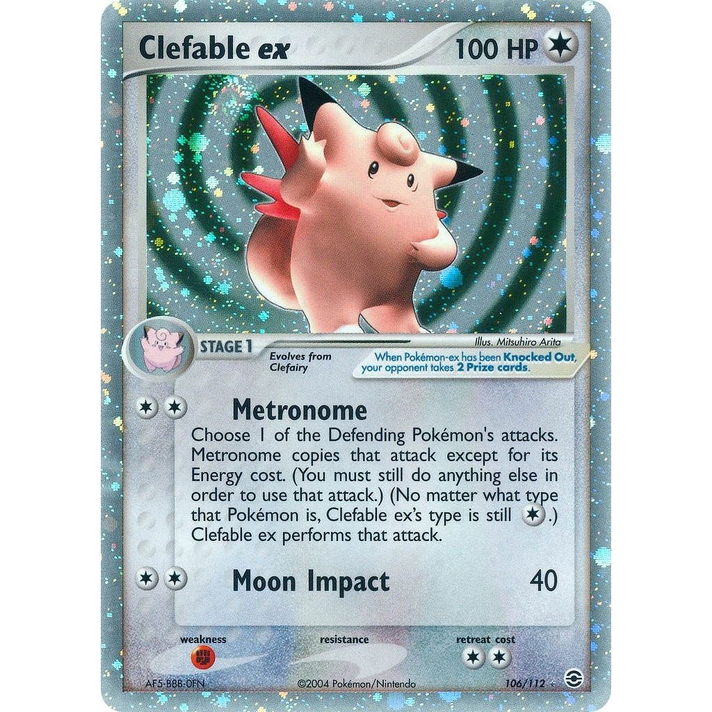 Clefable ex (106/112) (RG)
