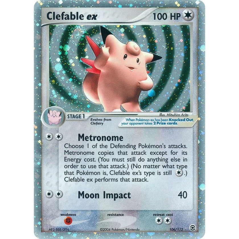 Clefable ex (106/112) (RG)