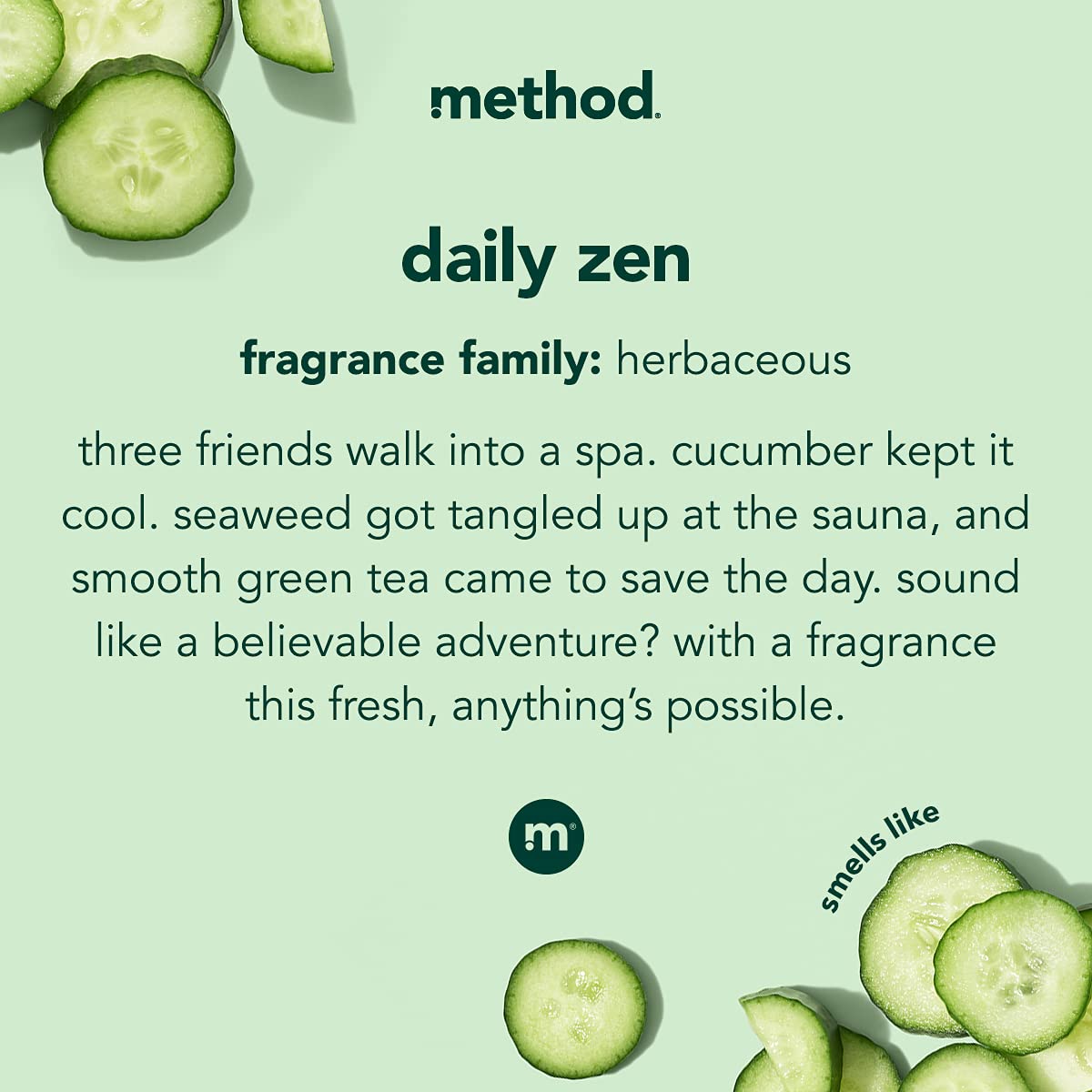 Method - Daily Zen Body Wash (532ml)