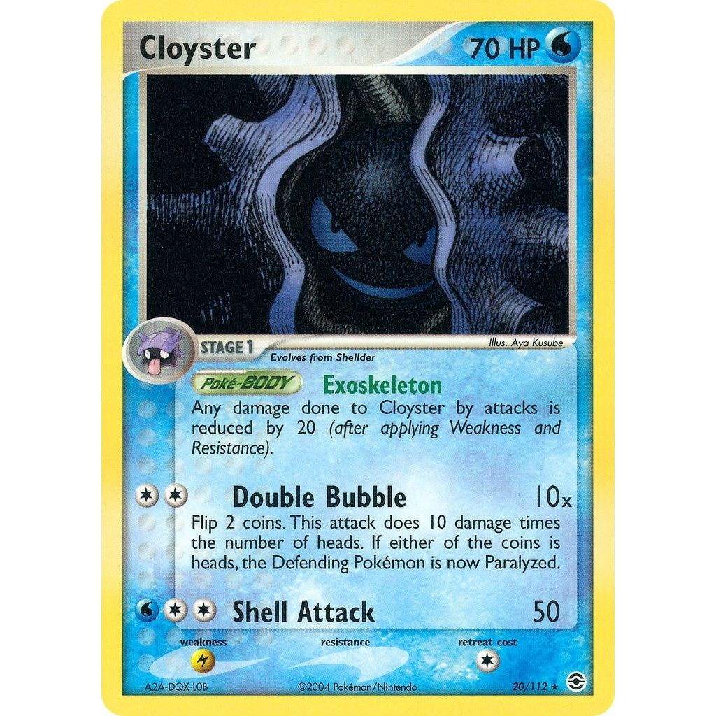 Cloyster (20/112) (RG)