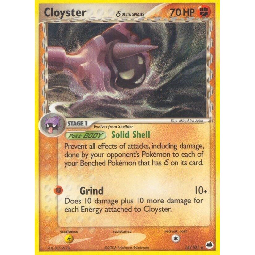 Cloyster (Delta Species) (14/101) (DF)