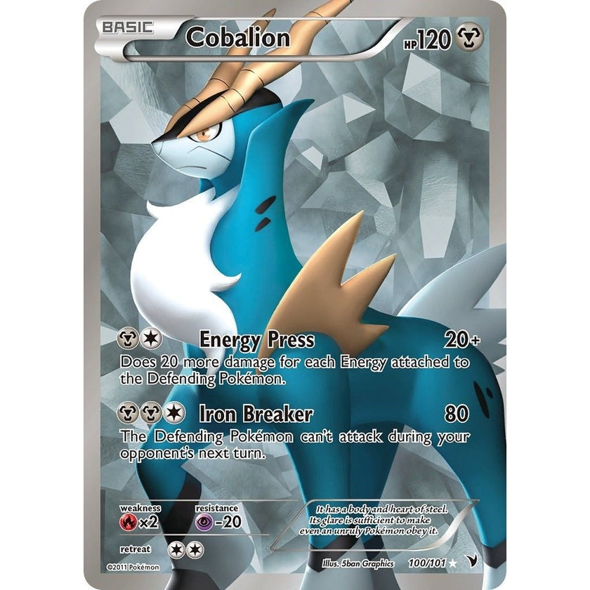 Cobalion (100 Full Art) (100/101) (NVI)