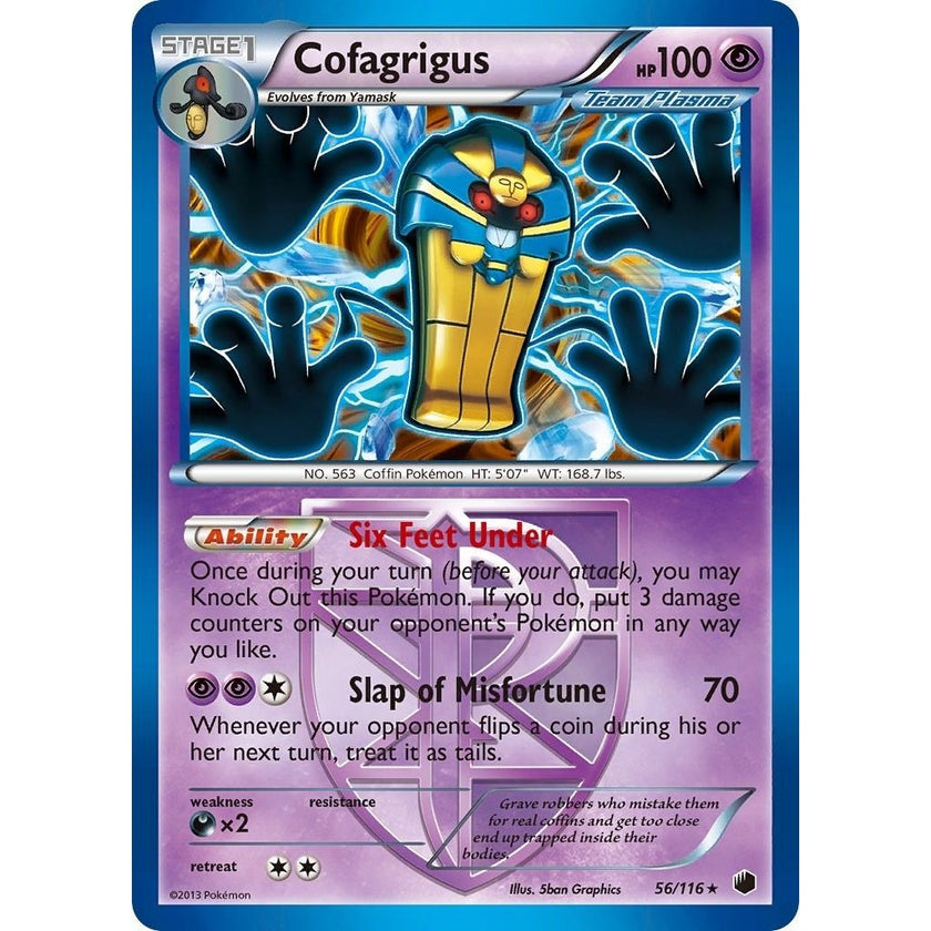 Cofagrigus (Team Plasma) (56) (56/116) (PLF)