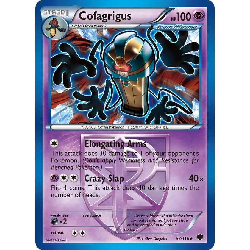 Cofagrigus (Team Plasma) (57) (57/116) (PLF)