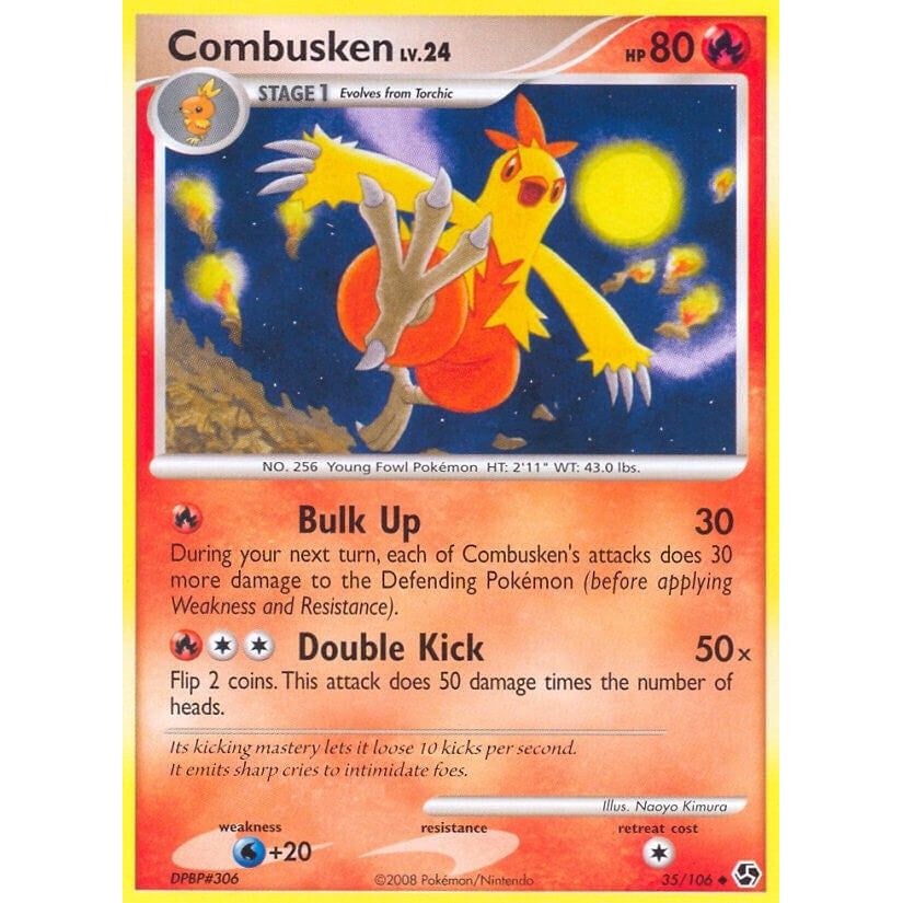 Combusken (35/106) (GE)