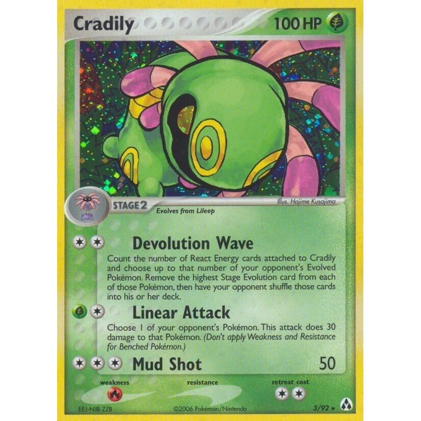 Cradily (3/92) (LM)