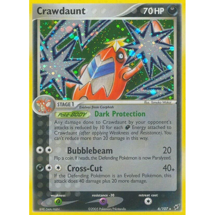 Crawdaunt (6/107) (DX)