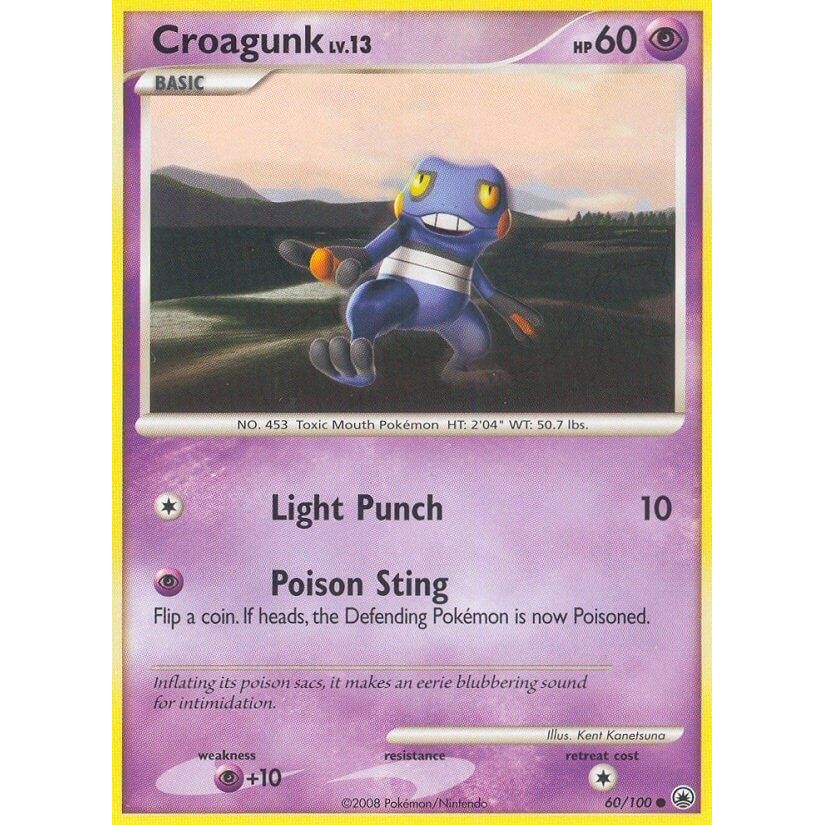 Croagunk (60/100) (MD)