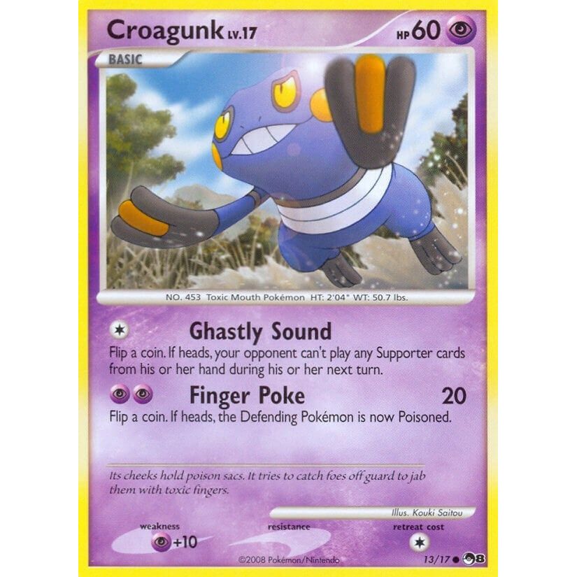 Croagunk (13/17) (POP)