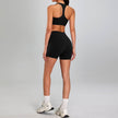 Stylish Fashion Gym clothes for women Crop workout top and Short Pant