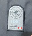 Outdoor Survival Canada Men's Desna -40 Down Bomber Jacket - Black, Large - ON DISPLAY