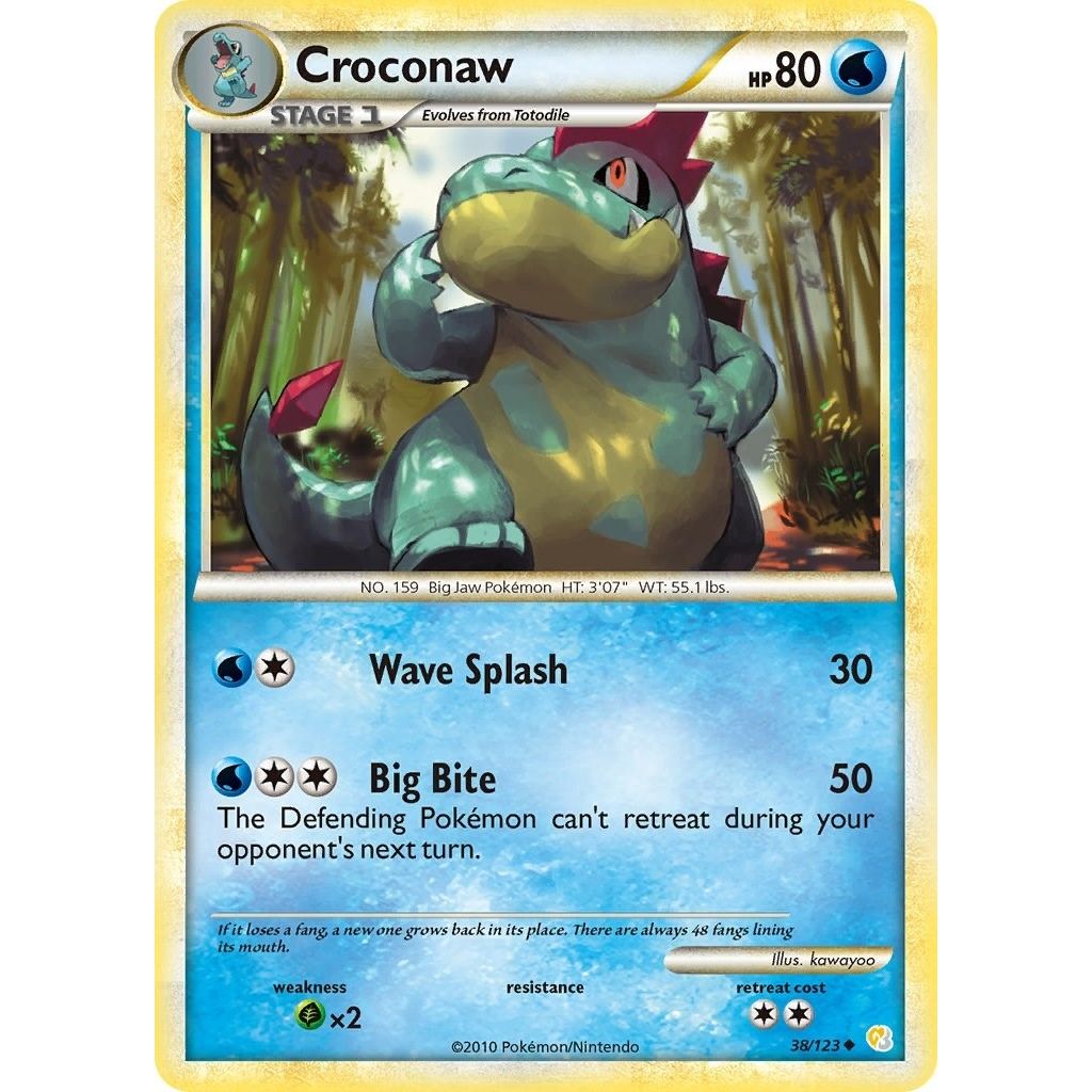 Croconaw (38/123) (HS)
