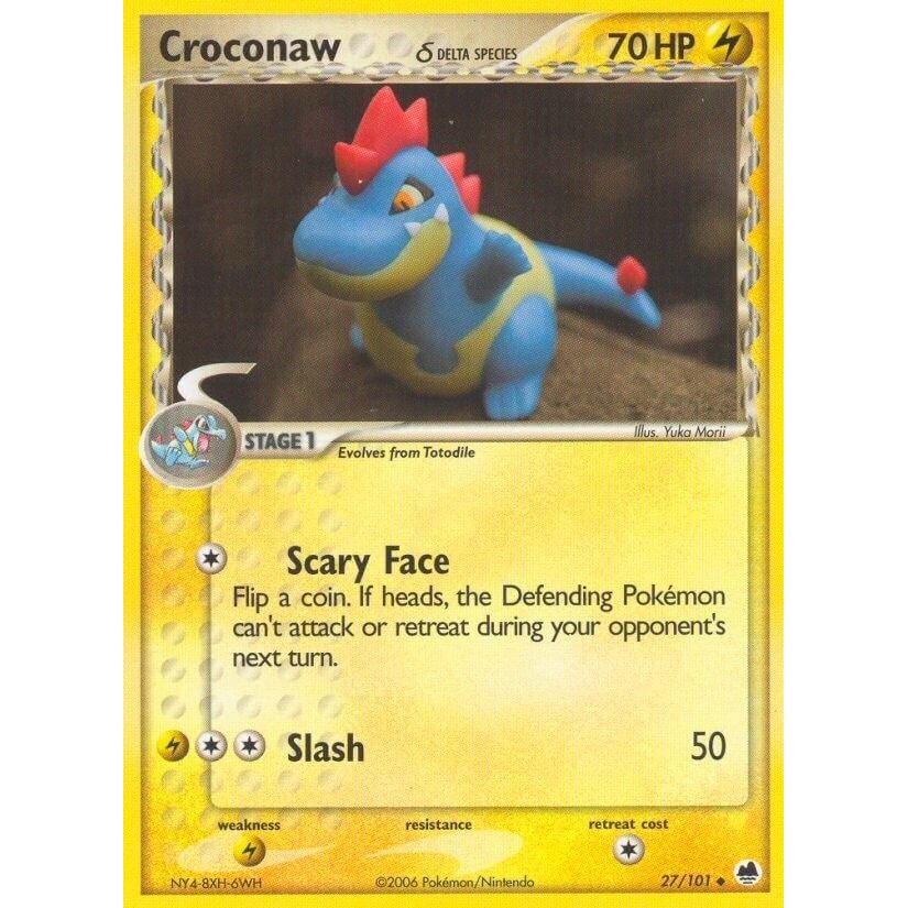 Croconaw (Delta Species) (27/101) (DF)