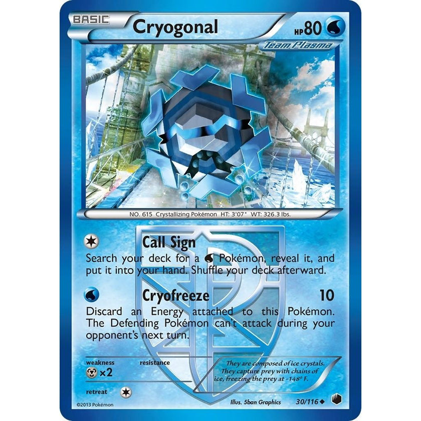 Cryogonal (Team Plasma) (30/116) (PLF)