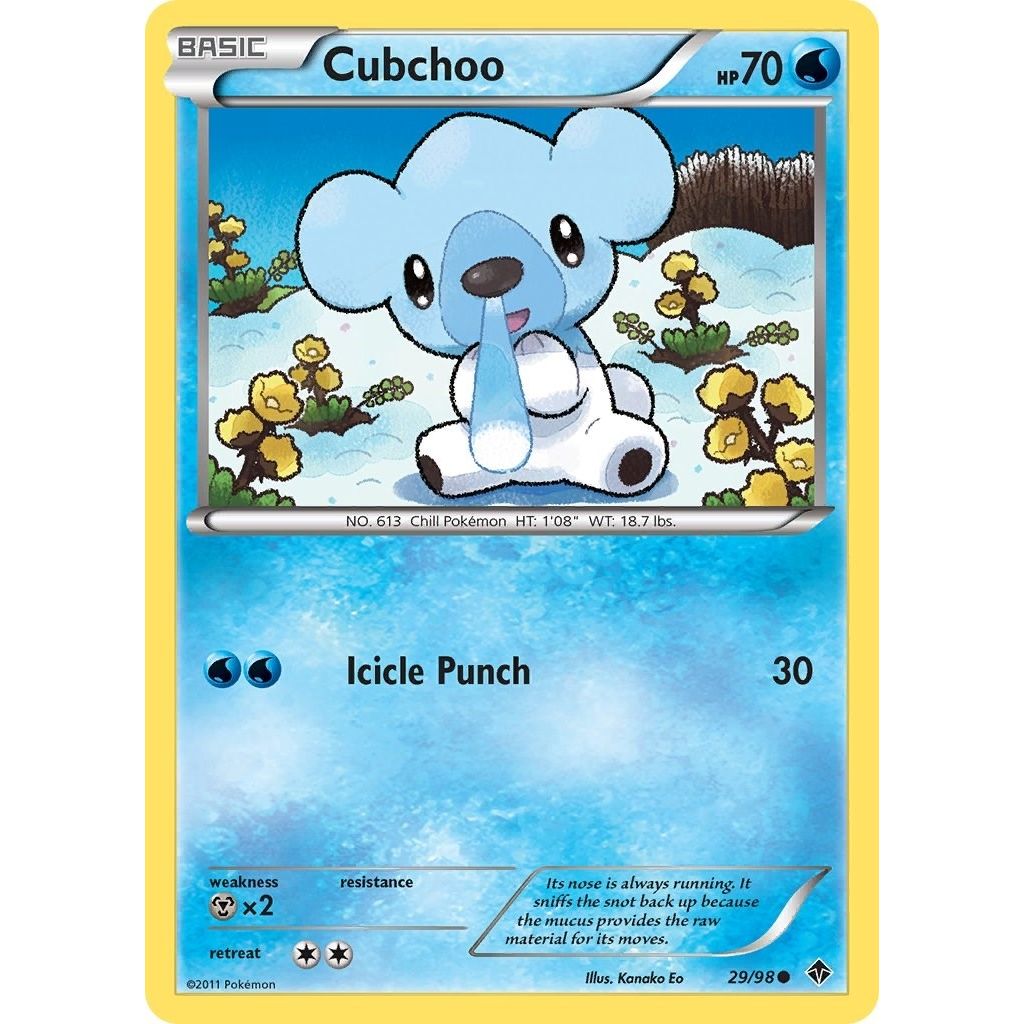Cubchoo (29) (29/98) (EPO)