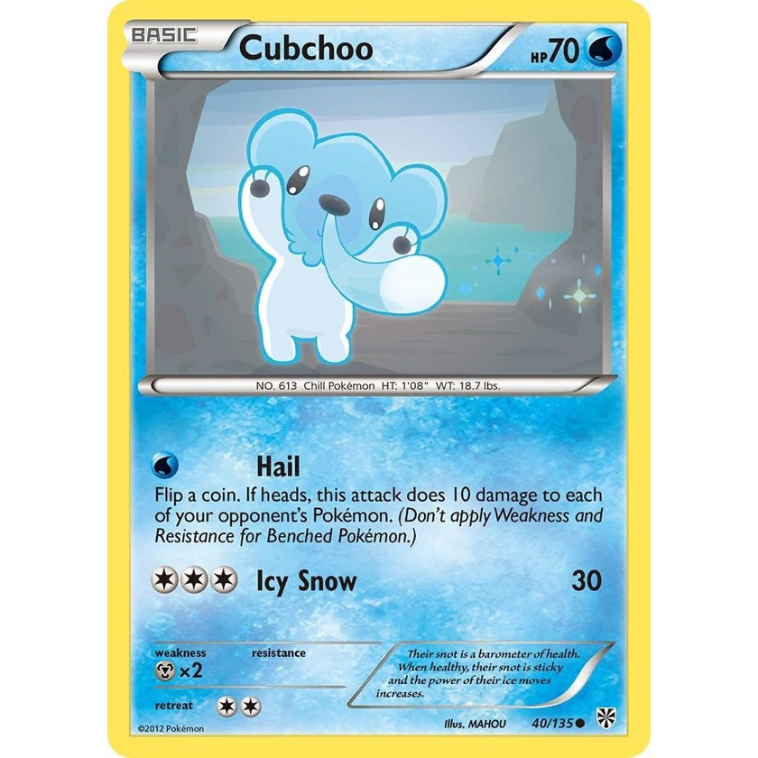 Cubchoo (40/135) (PLS)