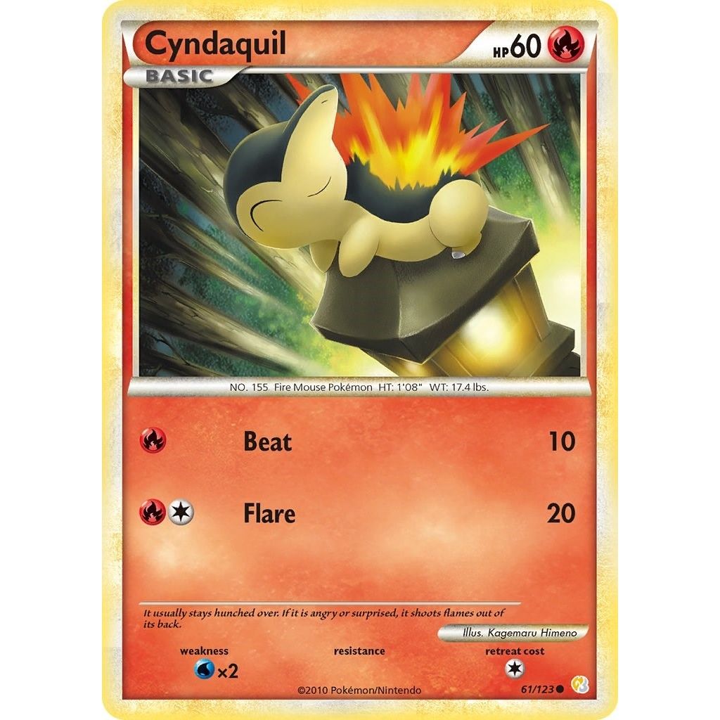 Cyndaquil (61/123) (HS)