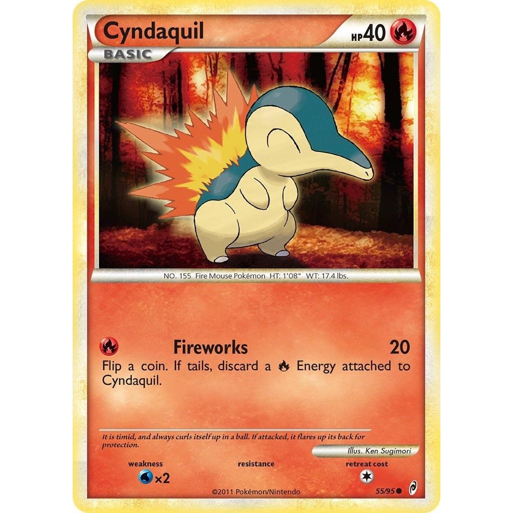 Cyndaquil (55/95) (CL)
