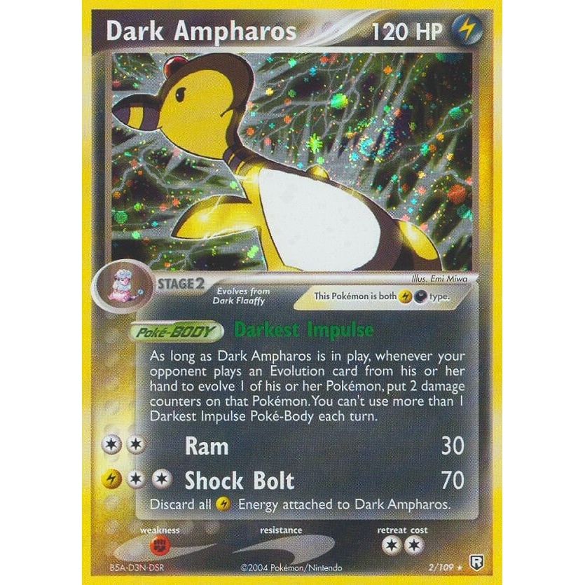 Dark Ampharos (2/109) (RR)