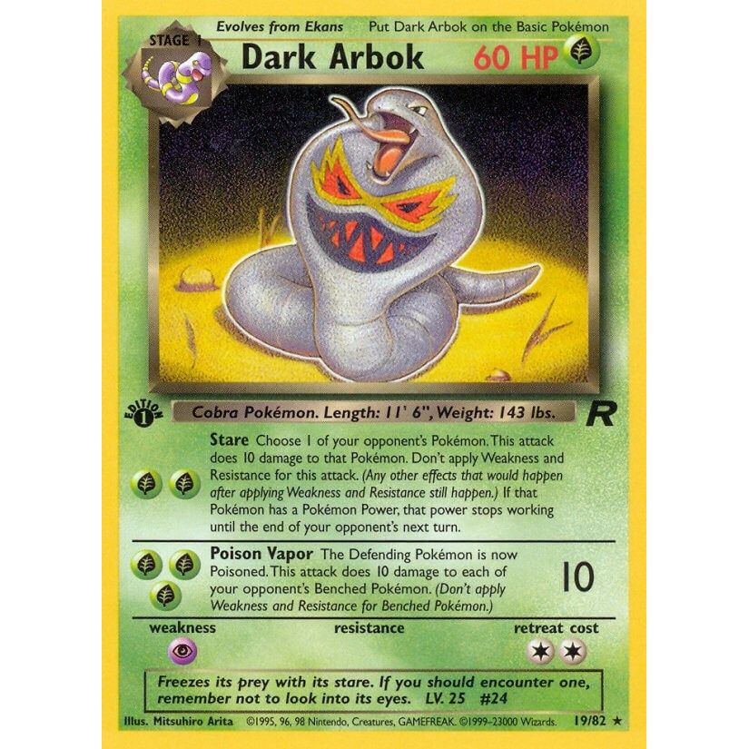 Dark Arbok (19) (19/82) (TR)
