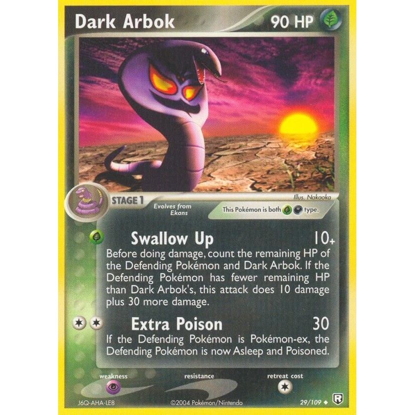 Dark Arbok (29/109) (RR)