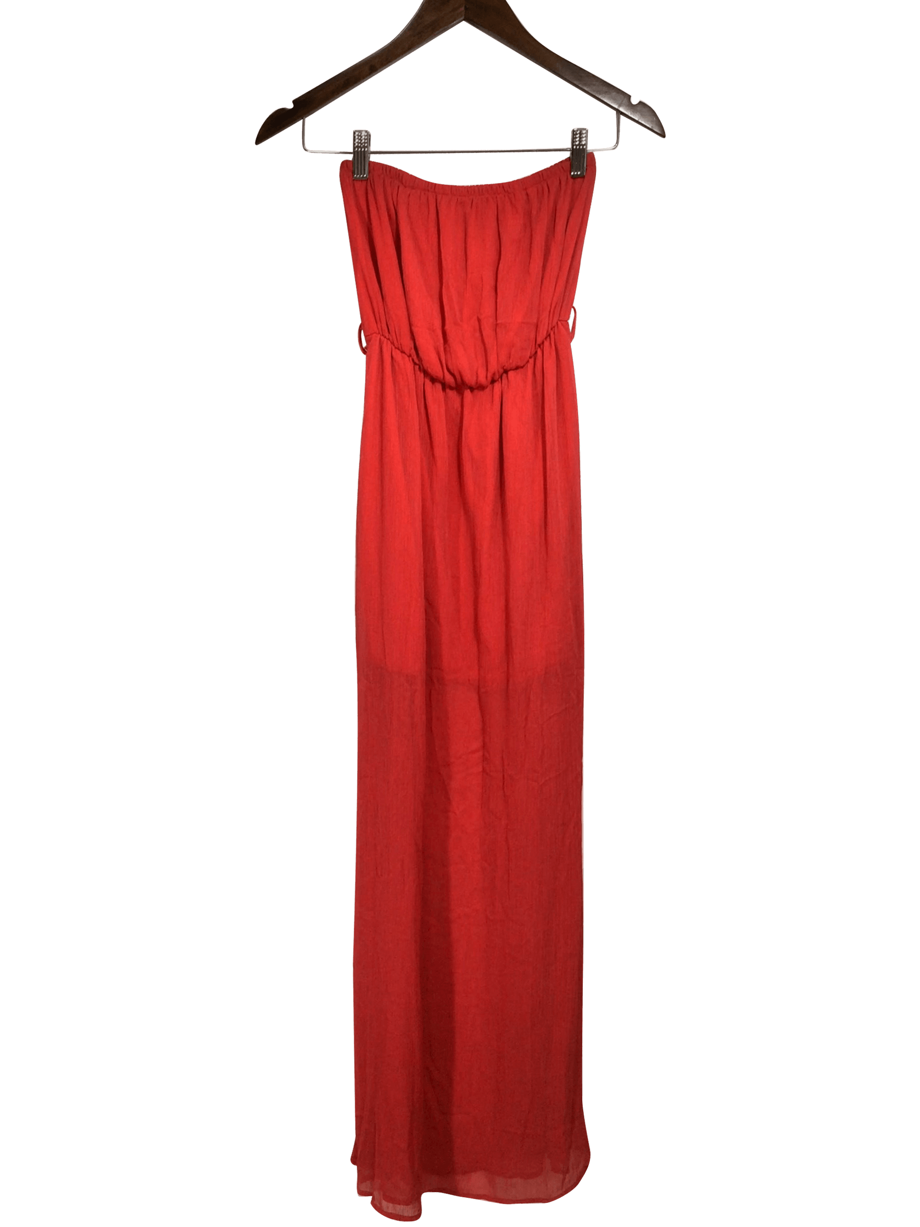 SEDUCTION Regular fit Maxi Dress in Red - M