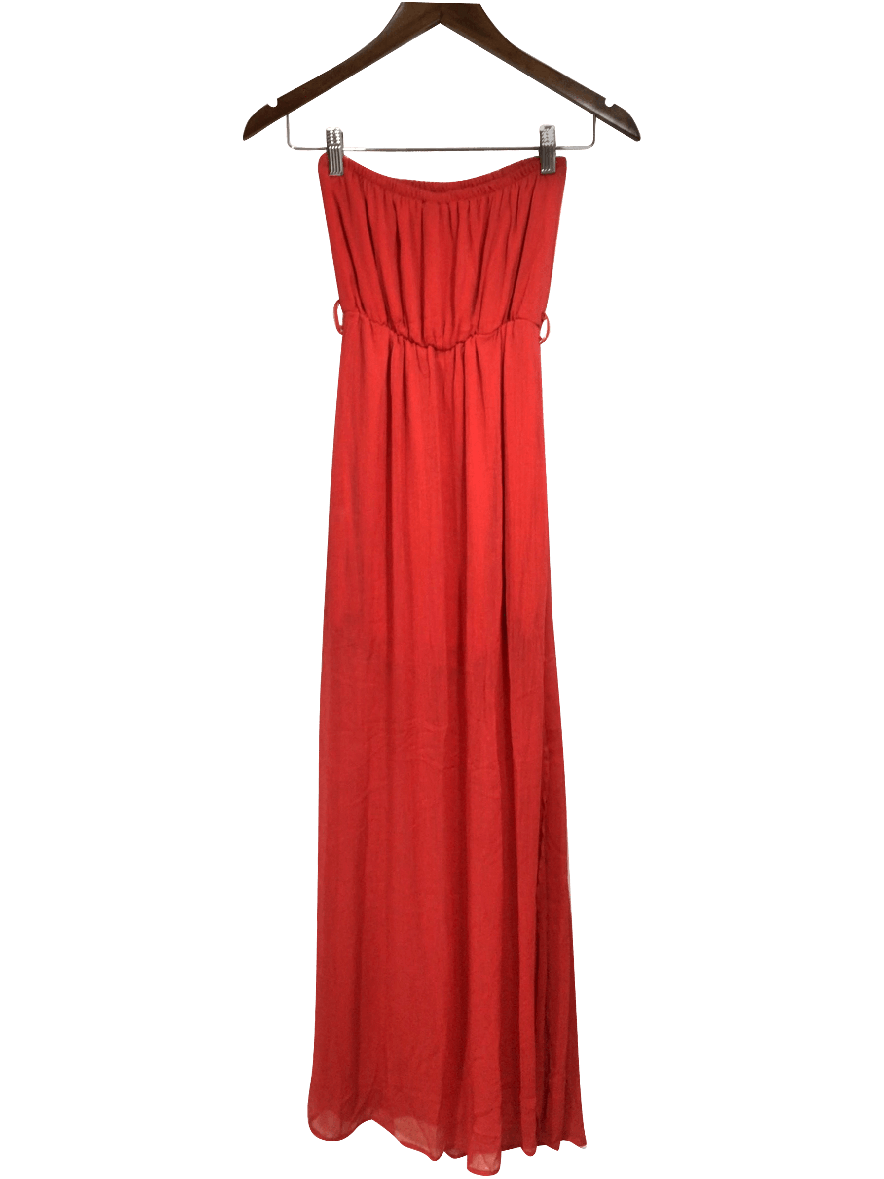 SEDUCTION Regular fit Maxi Dress in Red - M
